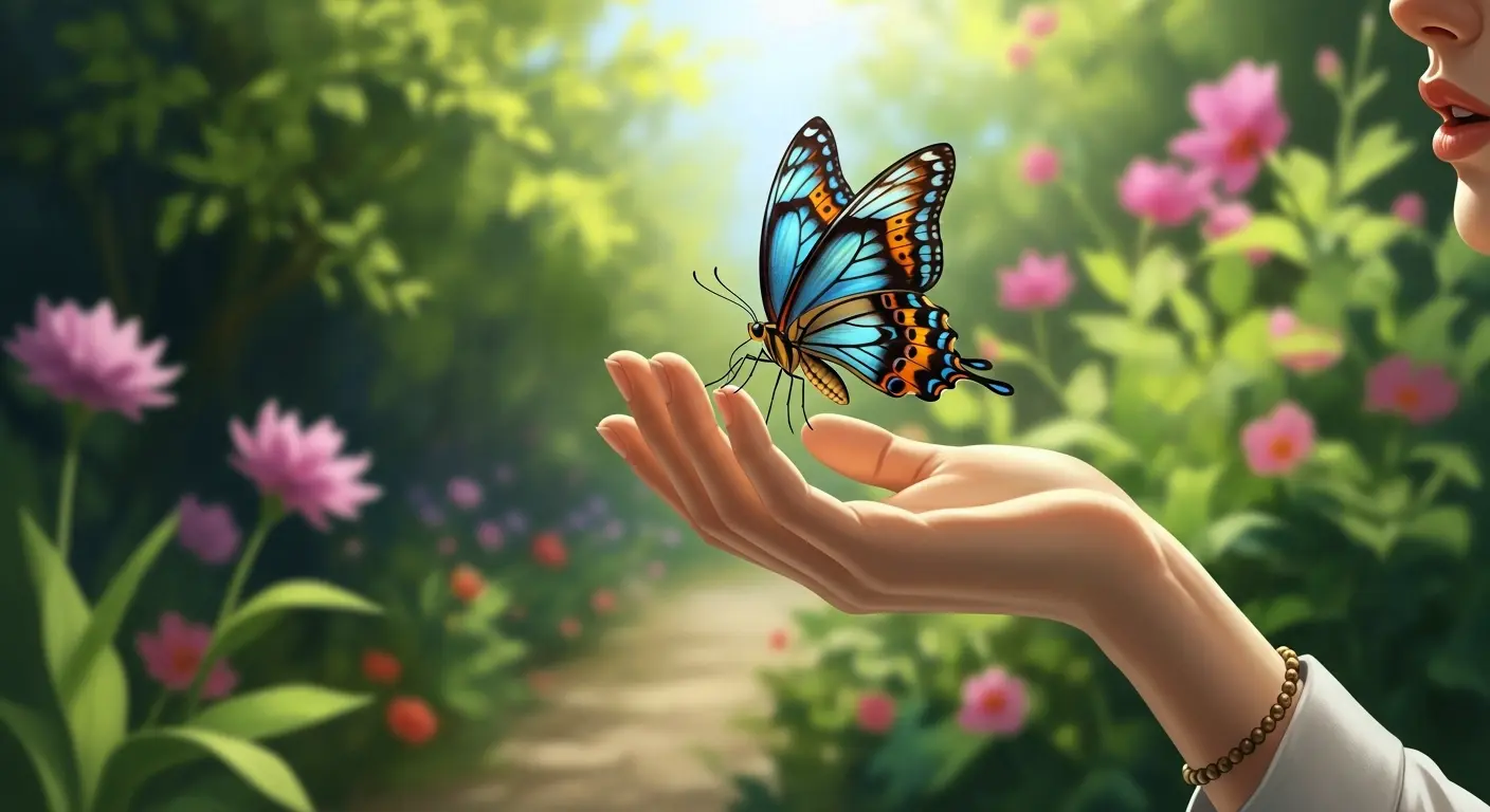 A Butterfly Landing on You