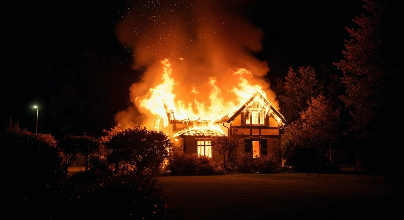 Une Maison en Feu