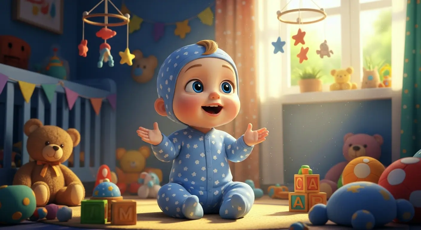 Un bébé qui parle