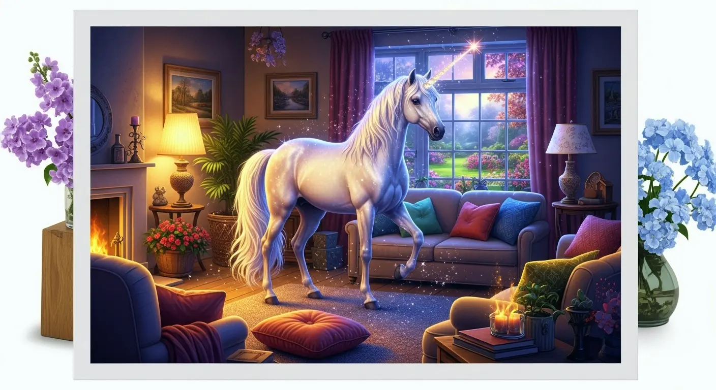 Une licorne dans votre maison