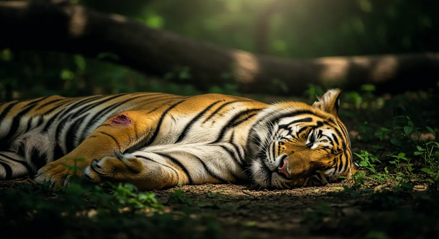 A Wounded or Dying Tiger