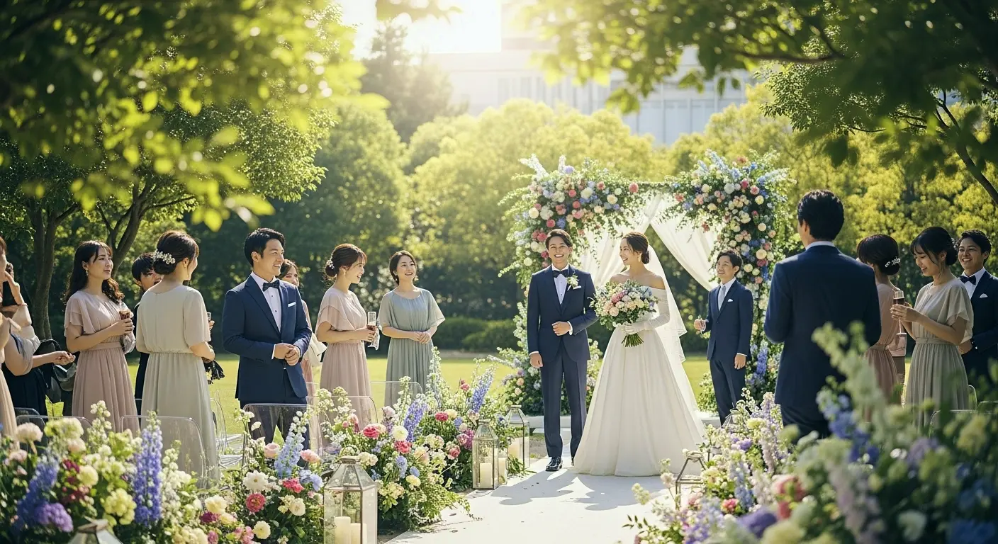他人の結婚式に出席すること
