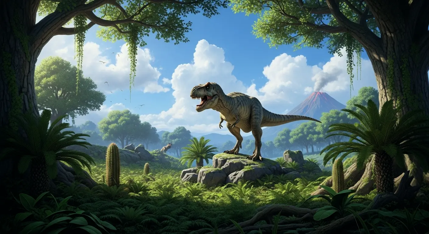 Ein Dinosaurier sein