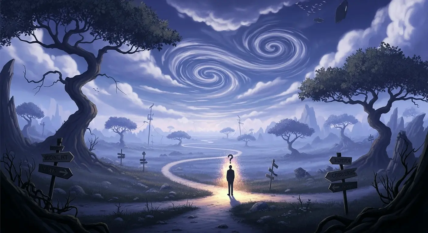 Être Perdu ou Incapable de Trouver Son Chemin