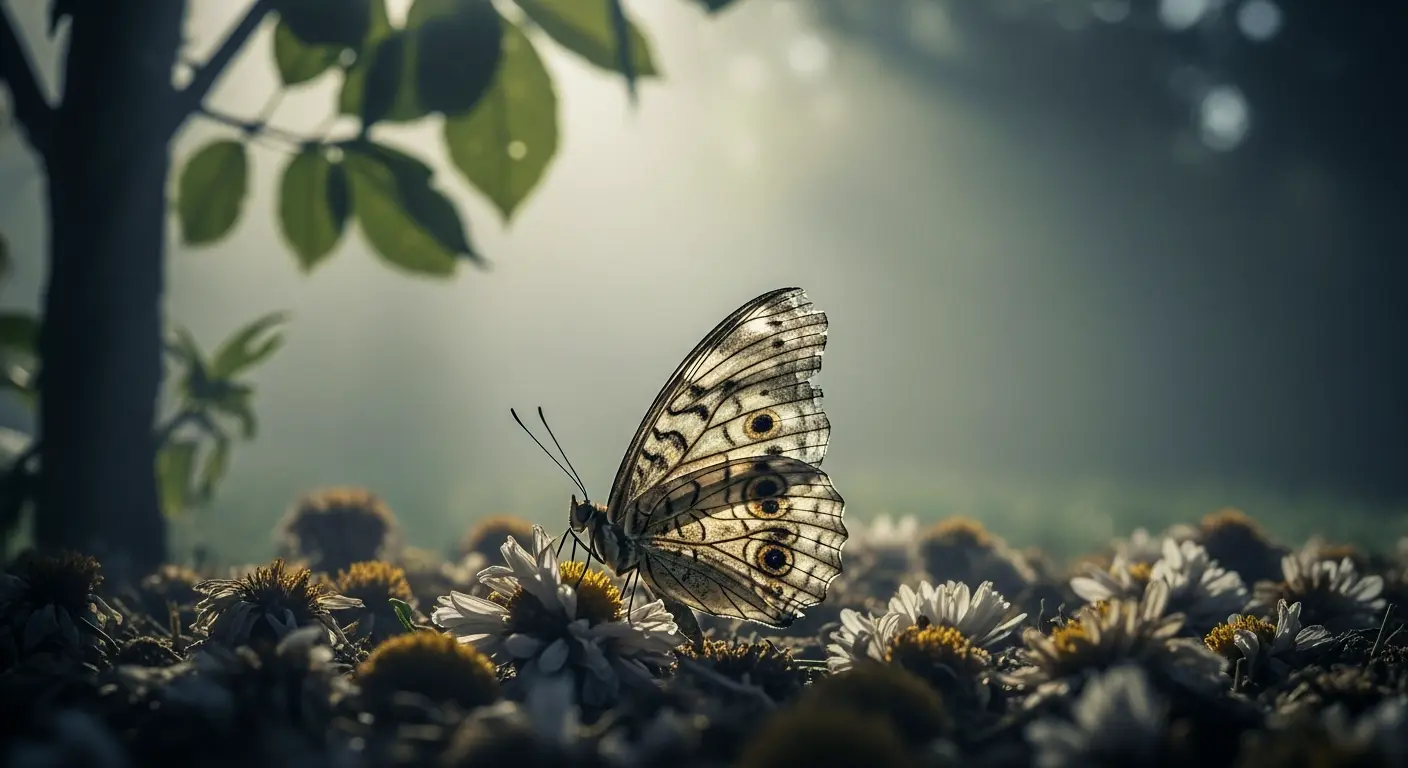 Dead or Dying Butterfly
