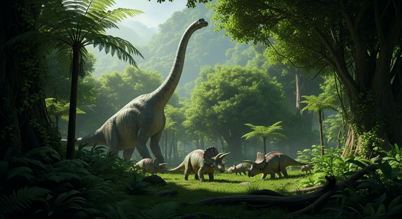Ein lebenden Dinosaurier entdecken