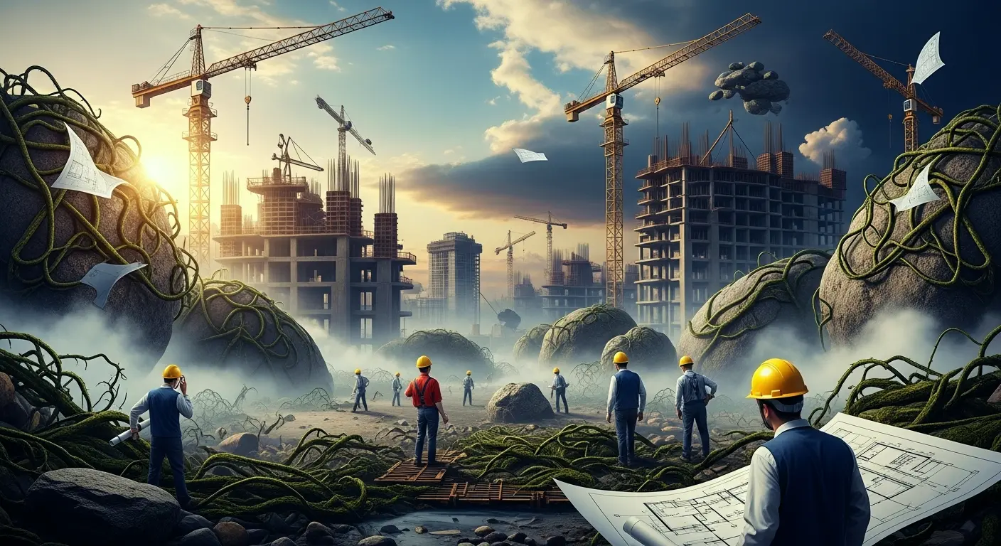 Encountering Obstacles During Construction