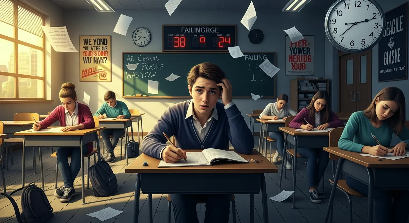 Fallar en una Prueba o Tarea Importante
