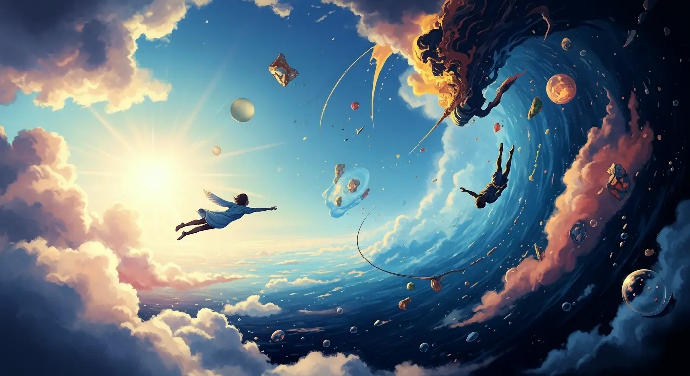 Volare e Cadere