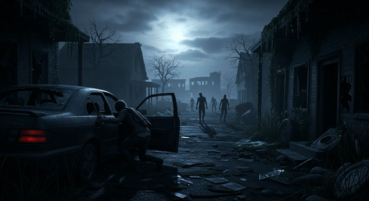 Se cacher des zombies