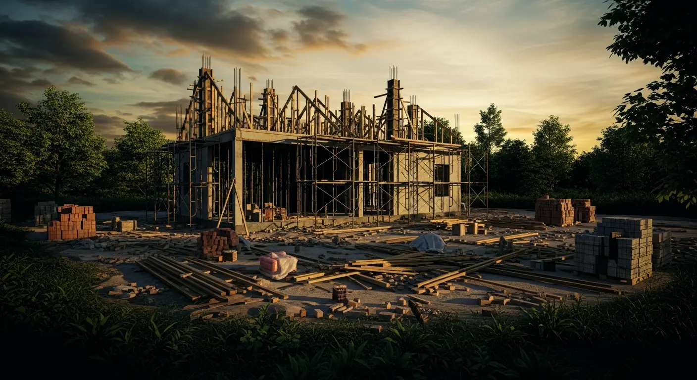 Incomplete House Construction