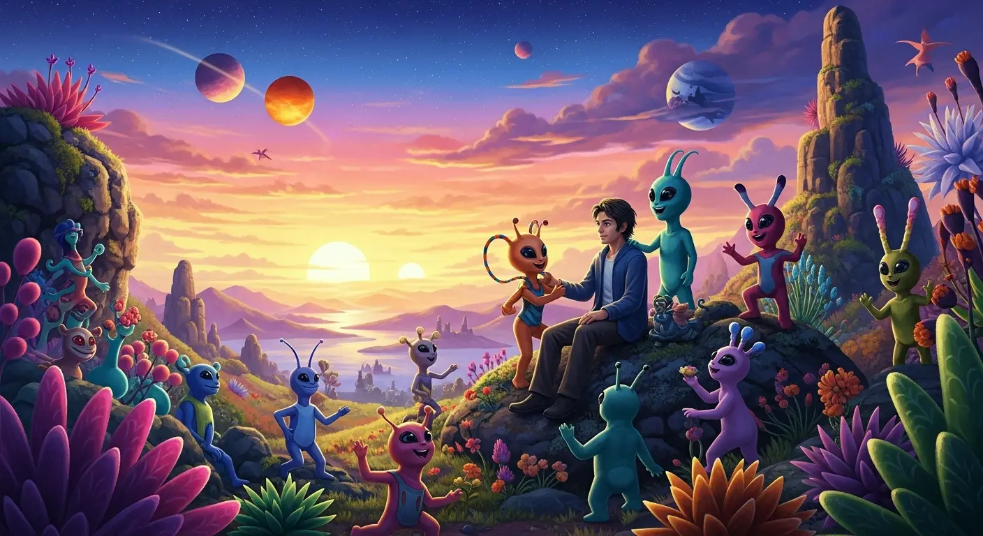 Vivir entre extraterrestres