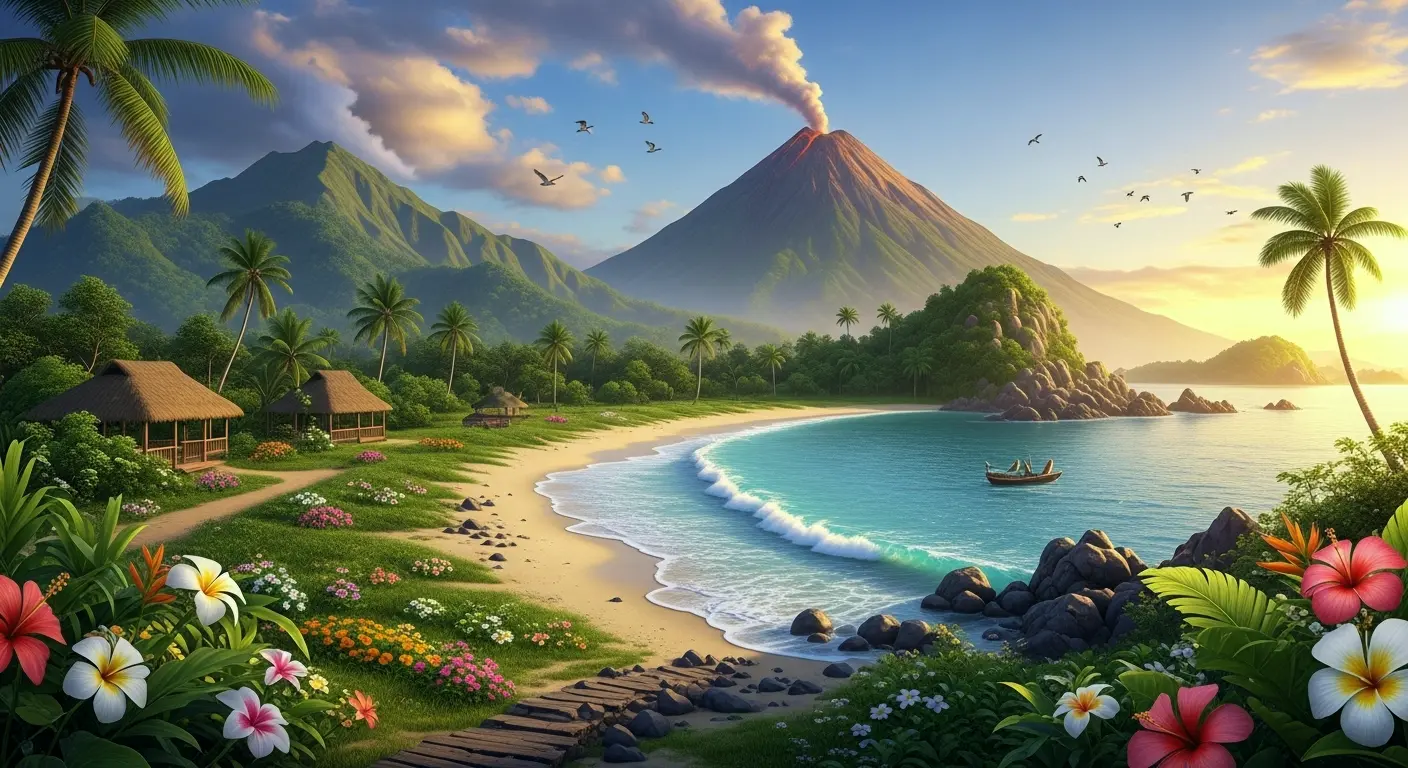 Vivir en una Isla Volcánica