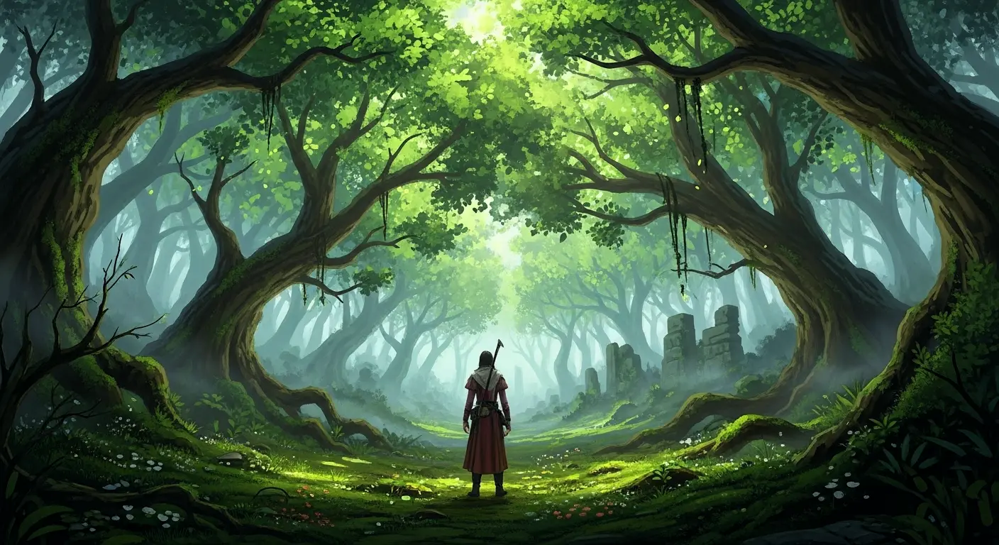 Perdido em uma Floresta Densa