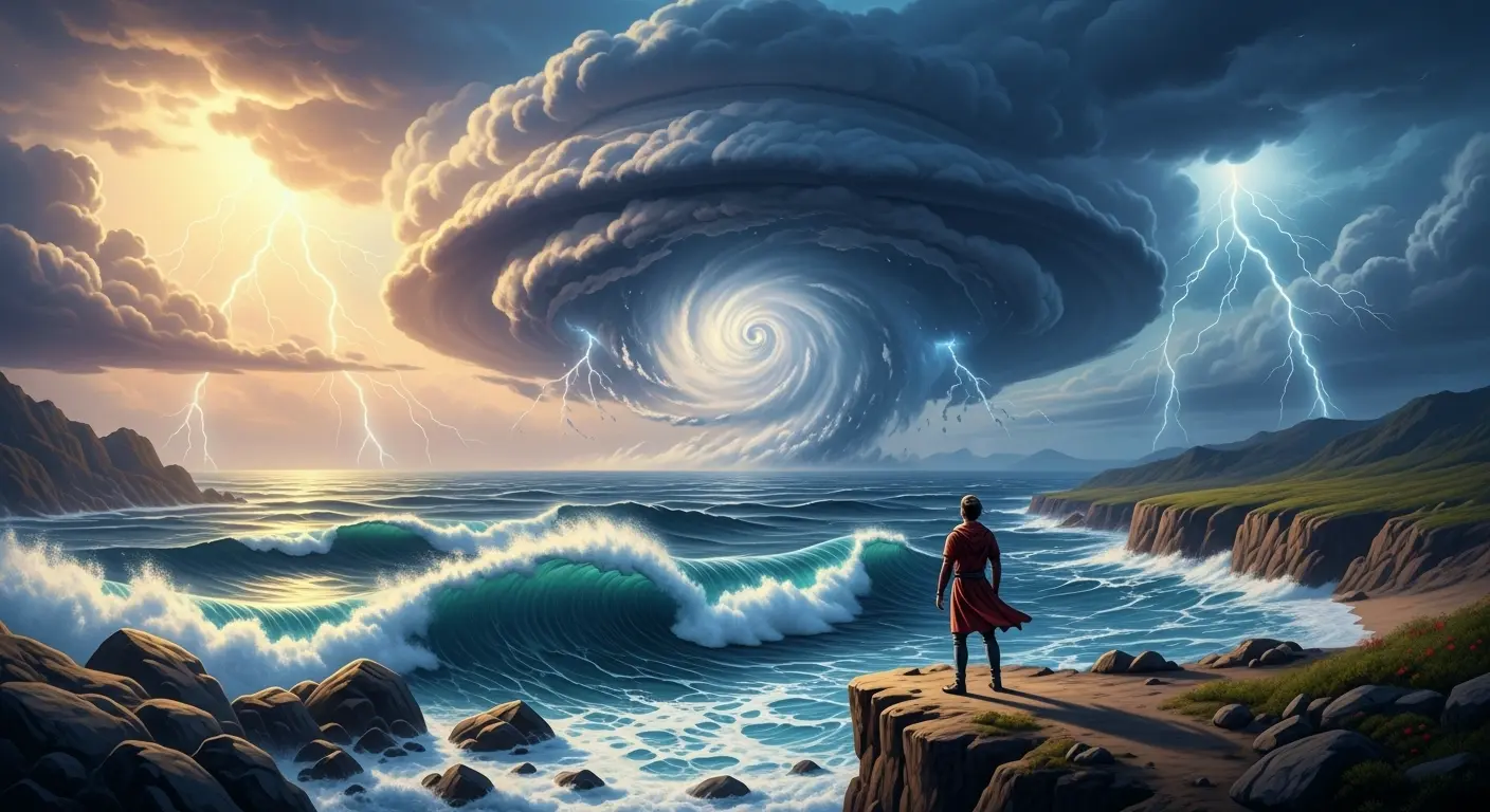 Prevedere o Prevedere un Uragano in un Sogno