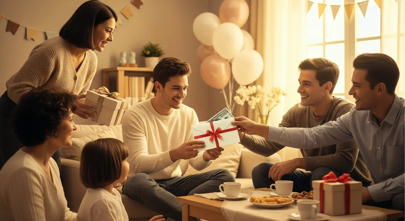 Geld als Geschenk erhalten