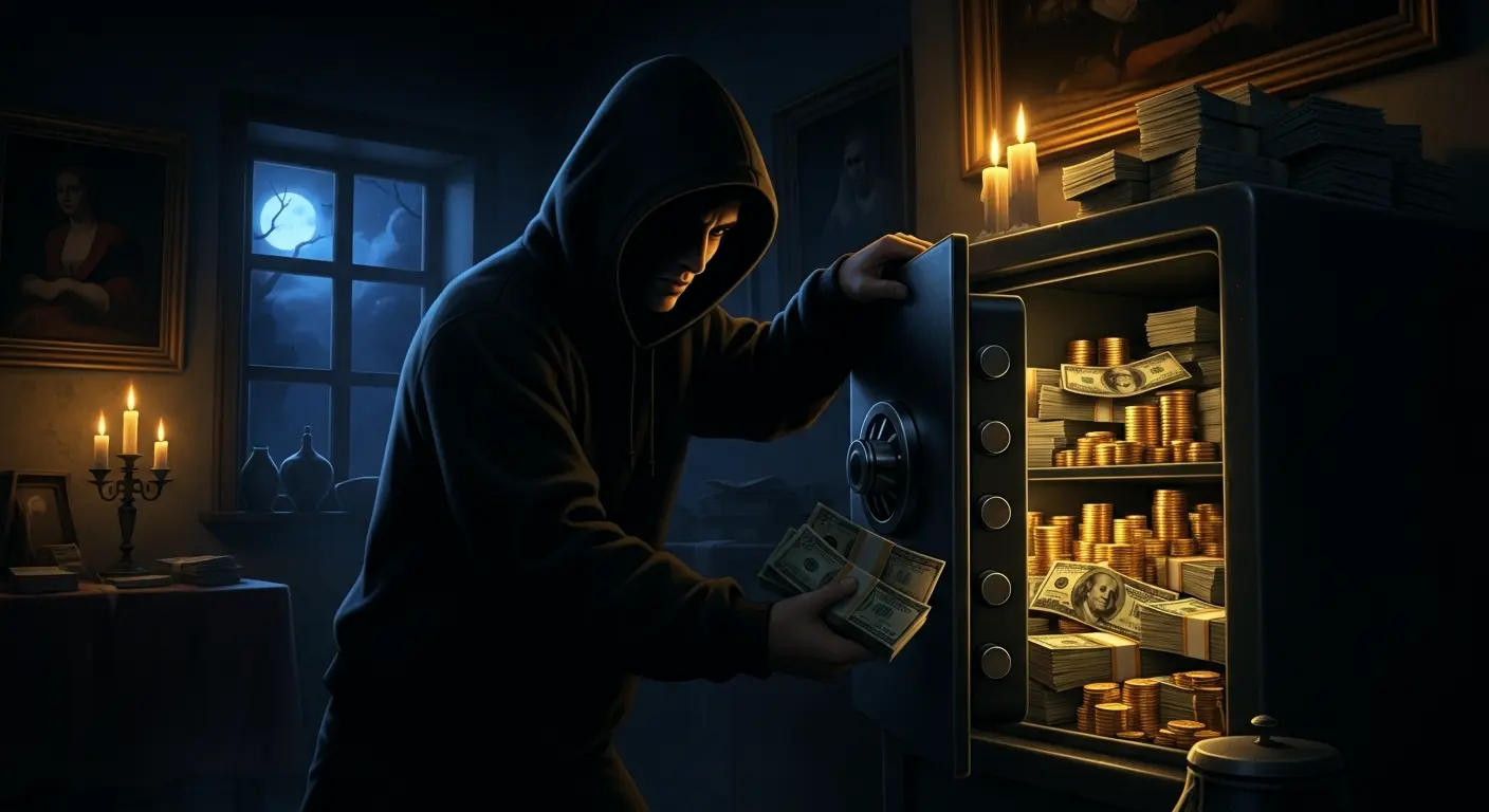 Geld stehlen