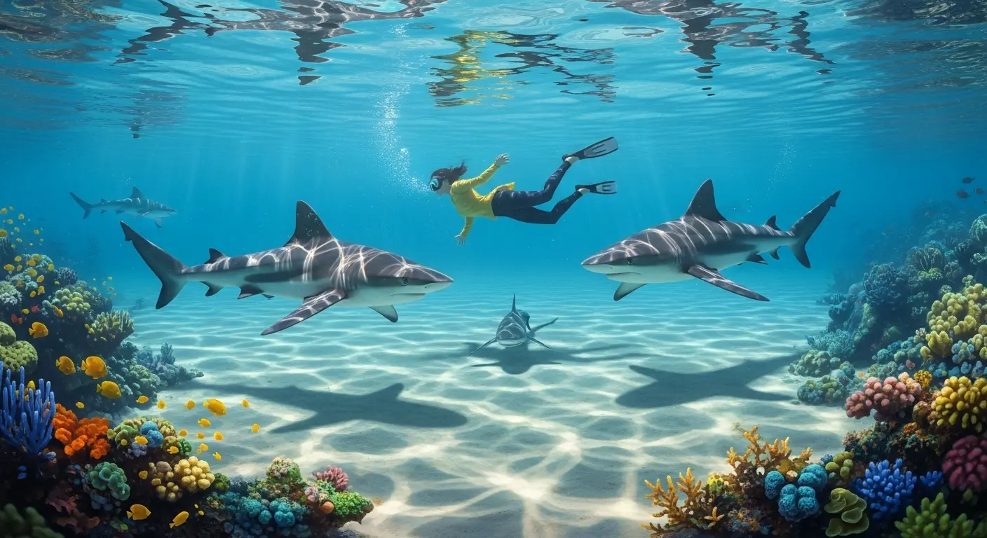 Nadar con Tiburones Amigables