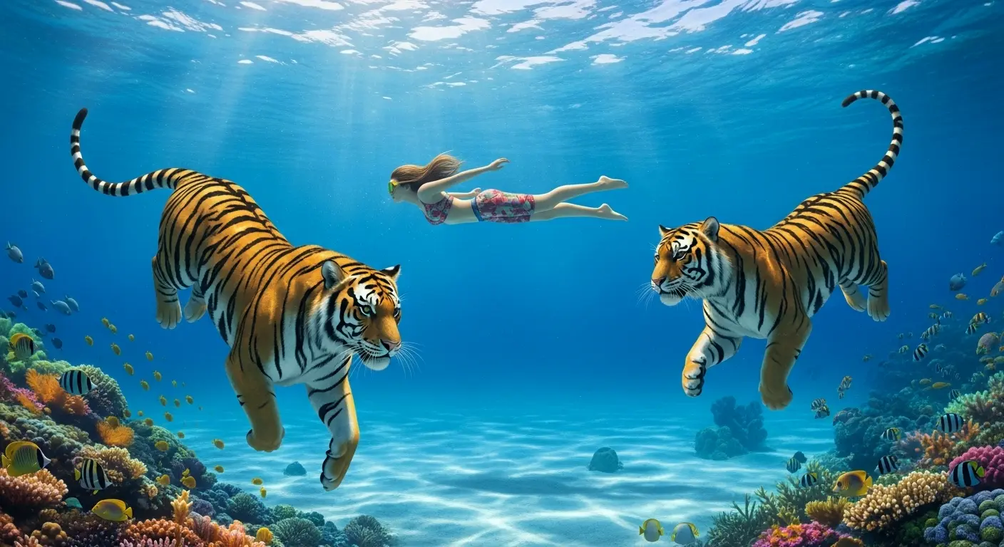 Swimming with Tigers