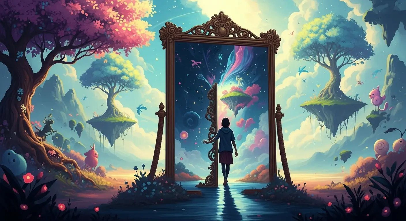 Walking Through a Mirror